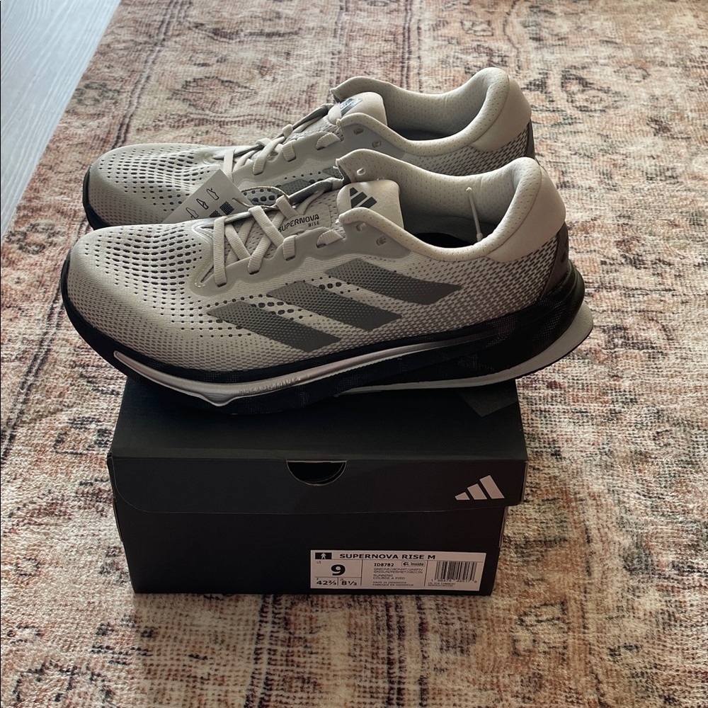 Adidas Supernova Rise Men's Gray Running Shoes